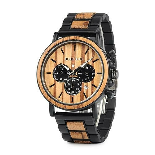 Casual Wooden Luxury Watch