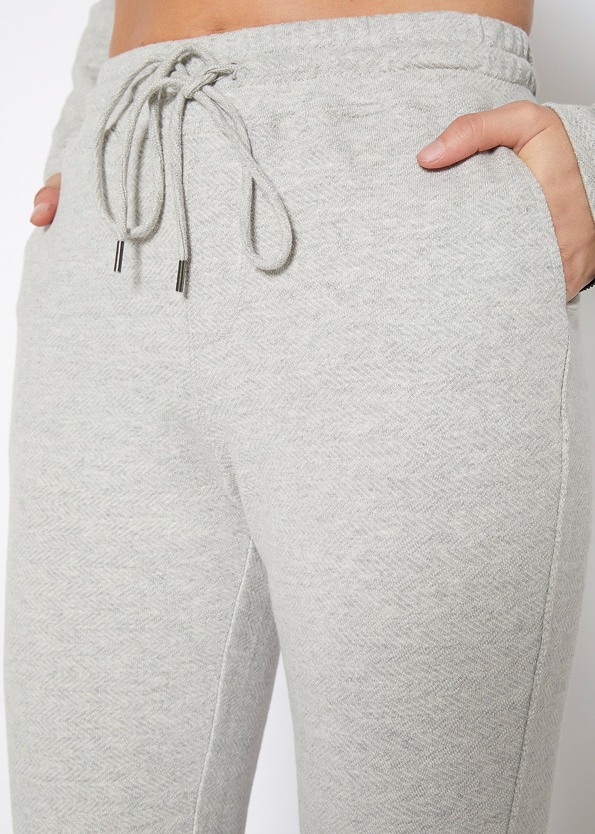 Jogger Pants In Heather Grey