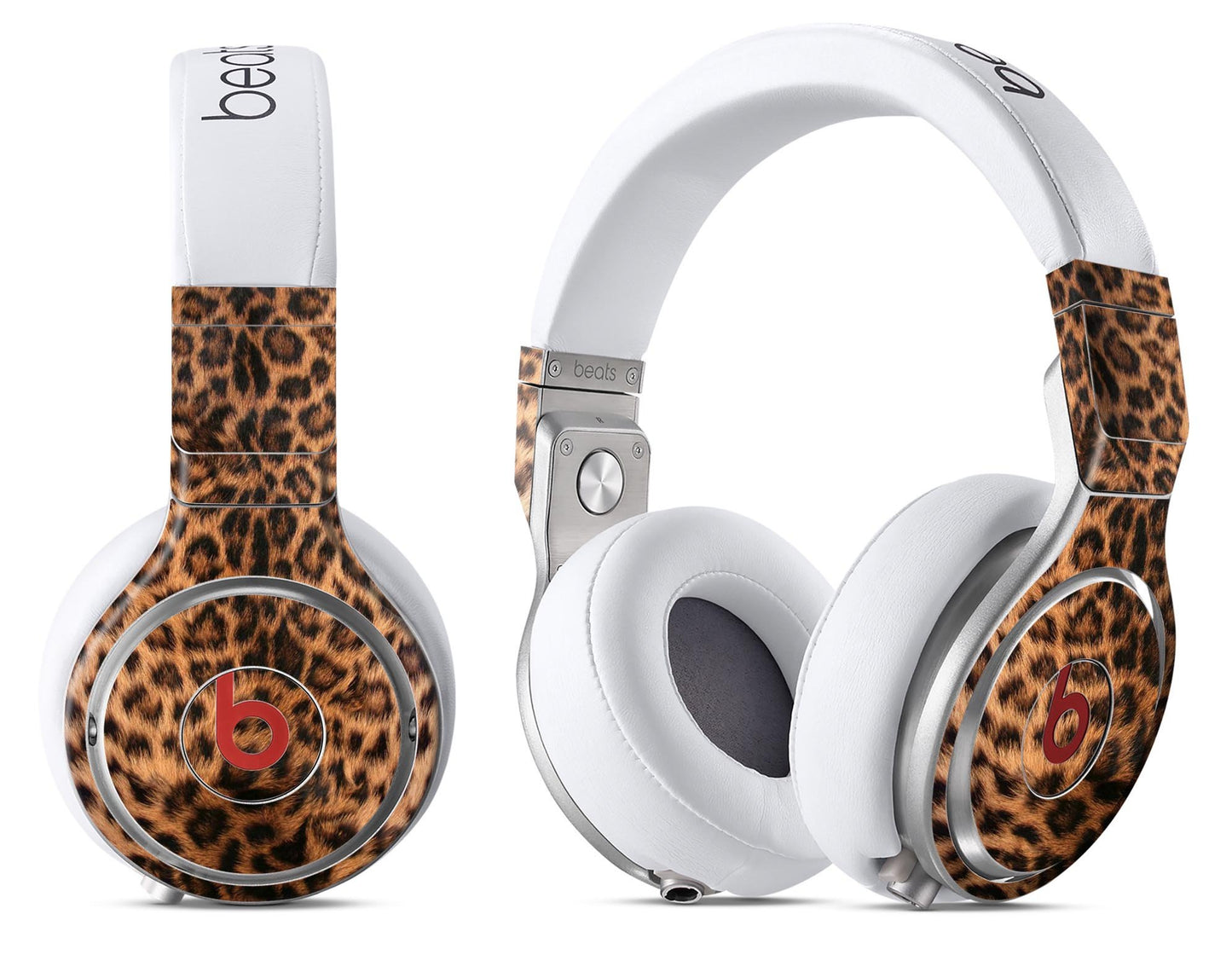 Mirrored Leopard Hide Beats by Dre