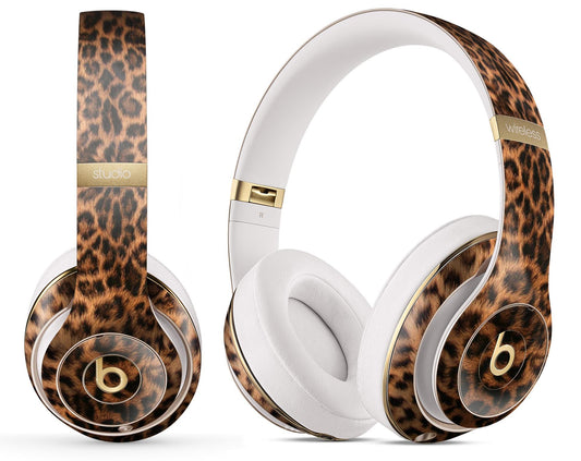 Mirrored Leopard Hide Beats by Dre