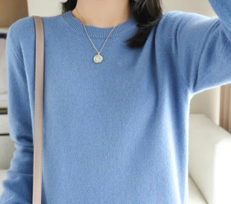 Women Sweater Autumn Winter Basic Pullover