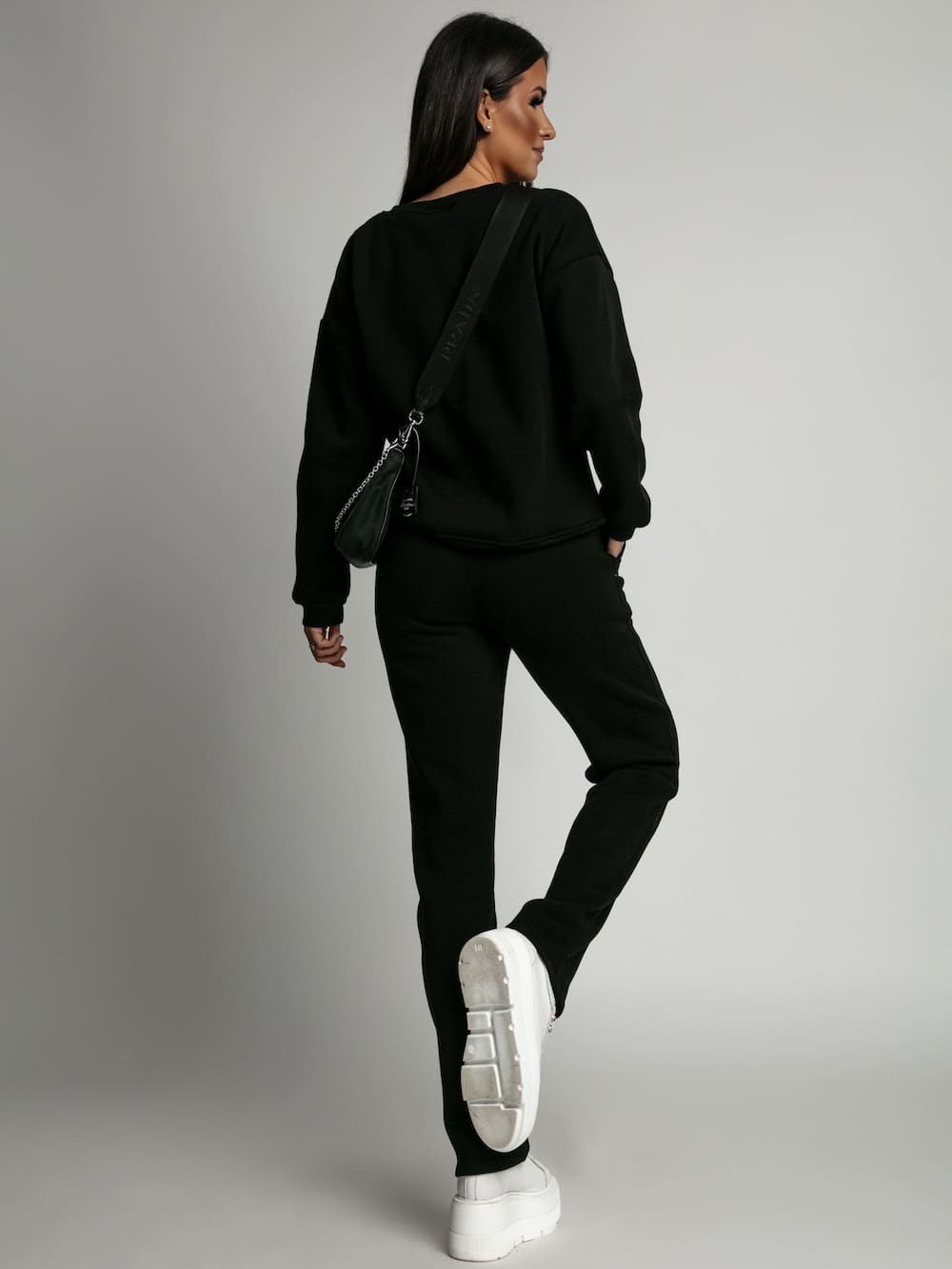 Insulated tracksuit black